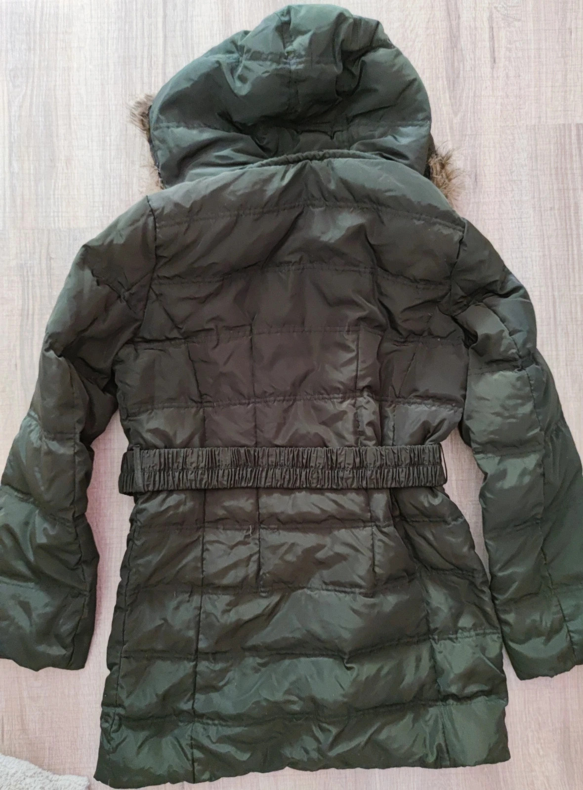 H&M 36-os steppelt átmeneti hosszú dzseki/kabát 3
