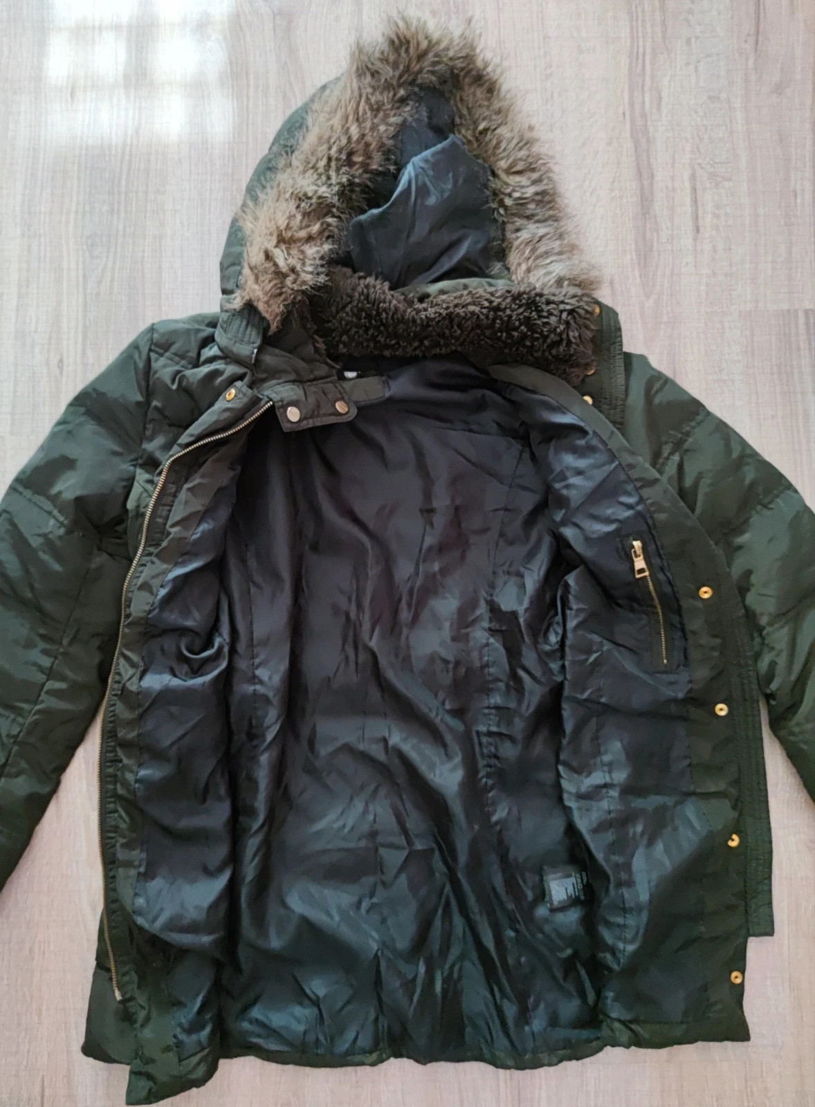 H&M 36-os steppelt átmeneti hosszú dzseki/kabát 4