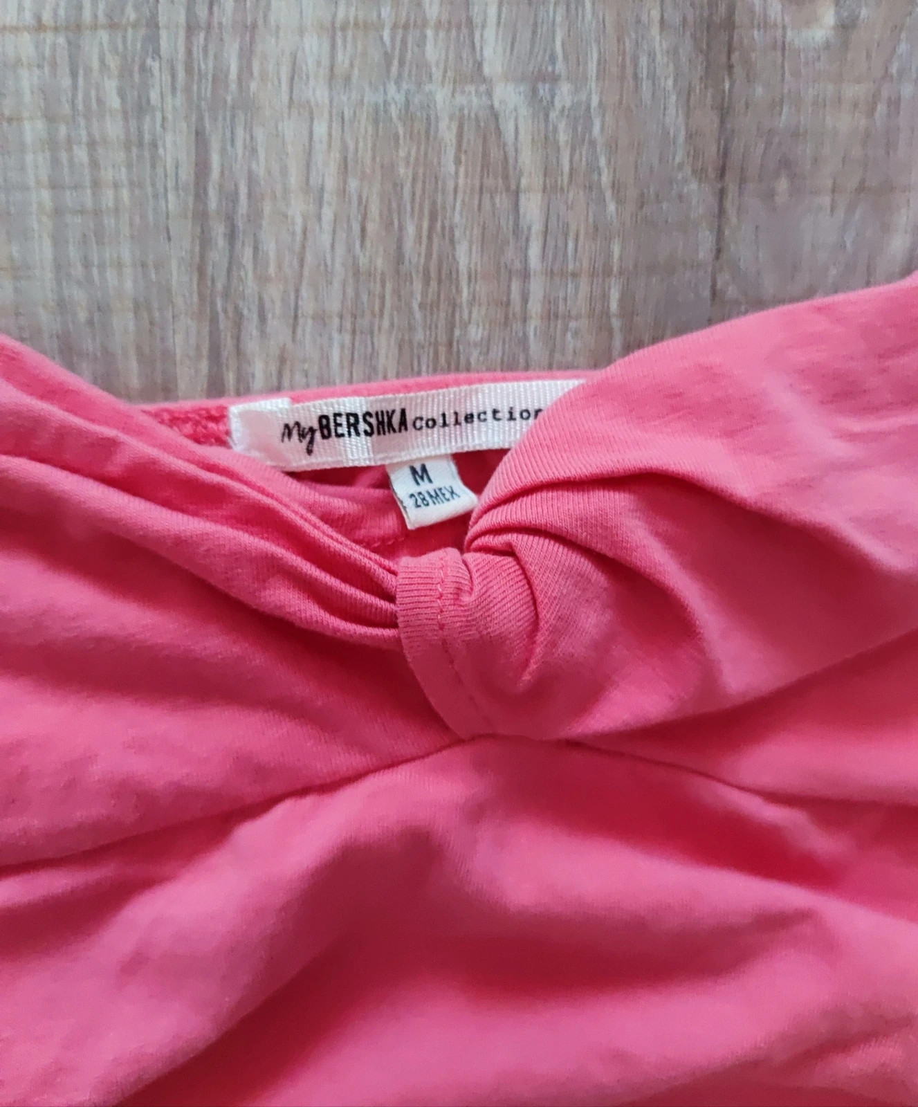 Hibátlan Bershka M-es pánt nélküli 95% pamut body 4