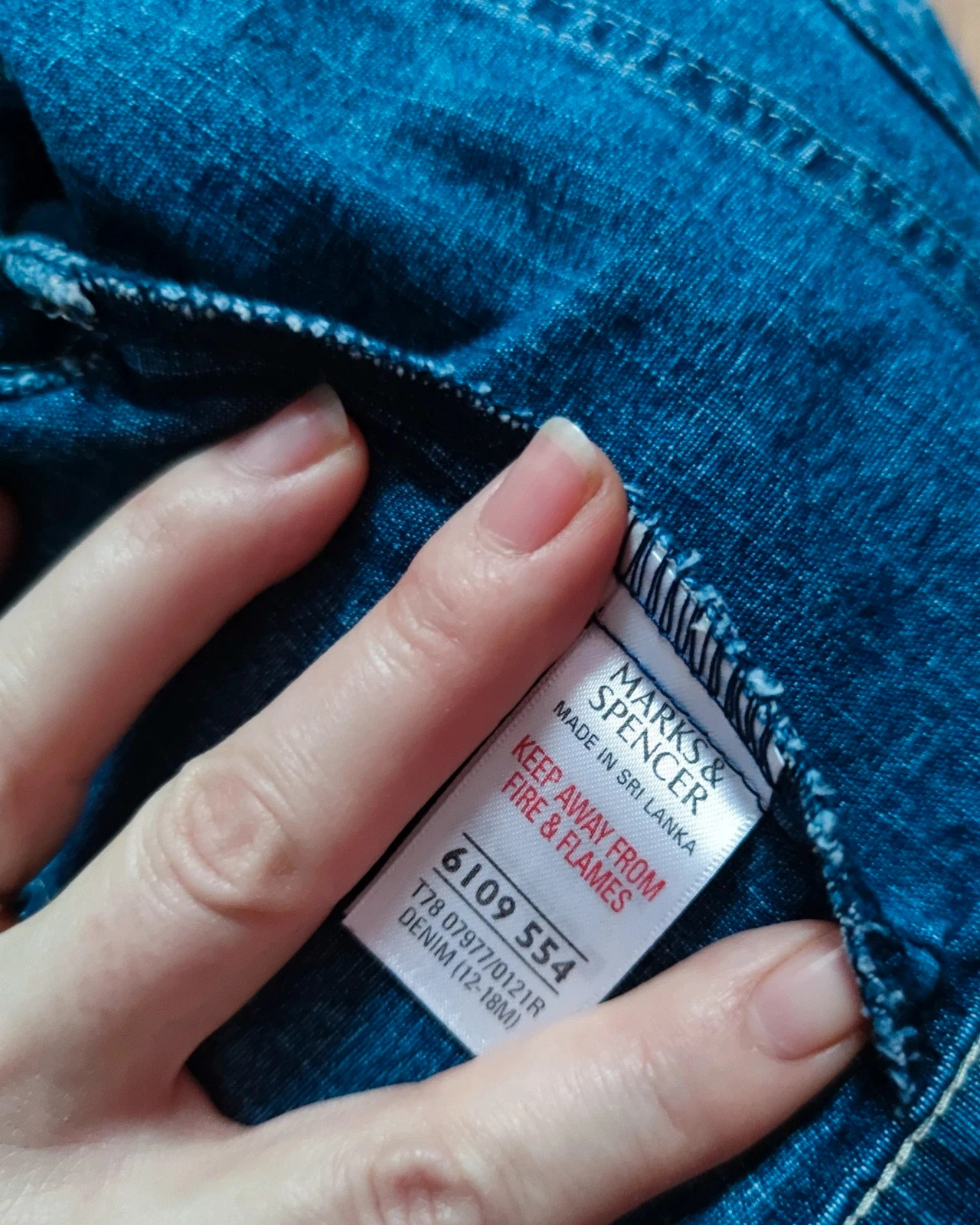 Újszerű 86-os M&S farmerkabát/átmeneti farmerdzseki 4