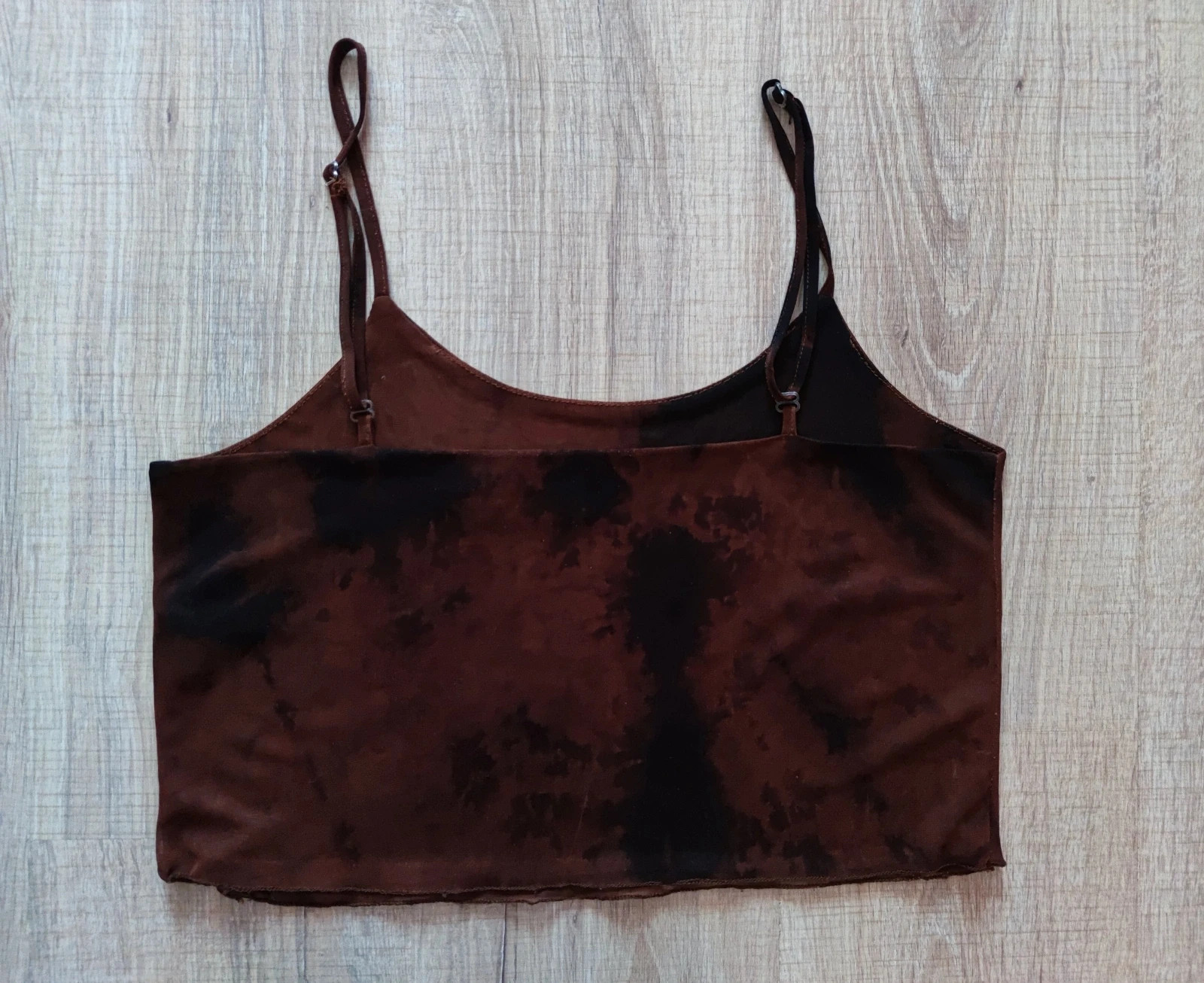 Y2K Zilan 42-es spagetti pántos crop top/haspóló 2