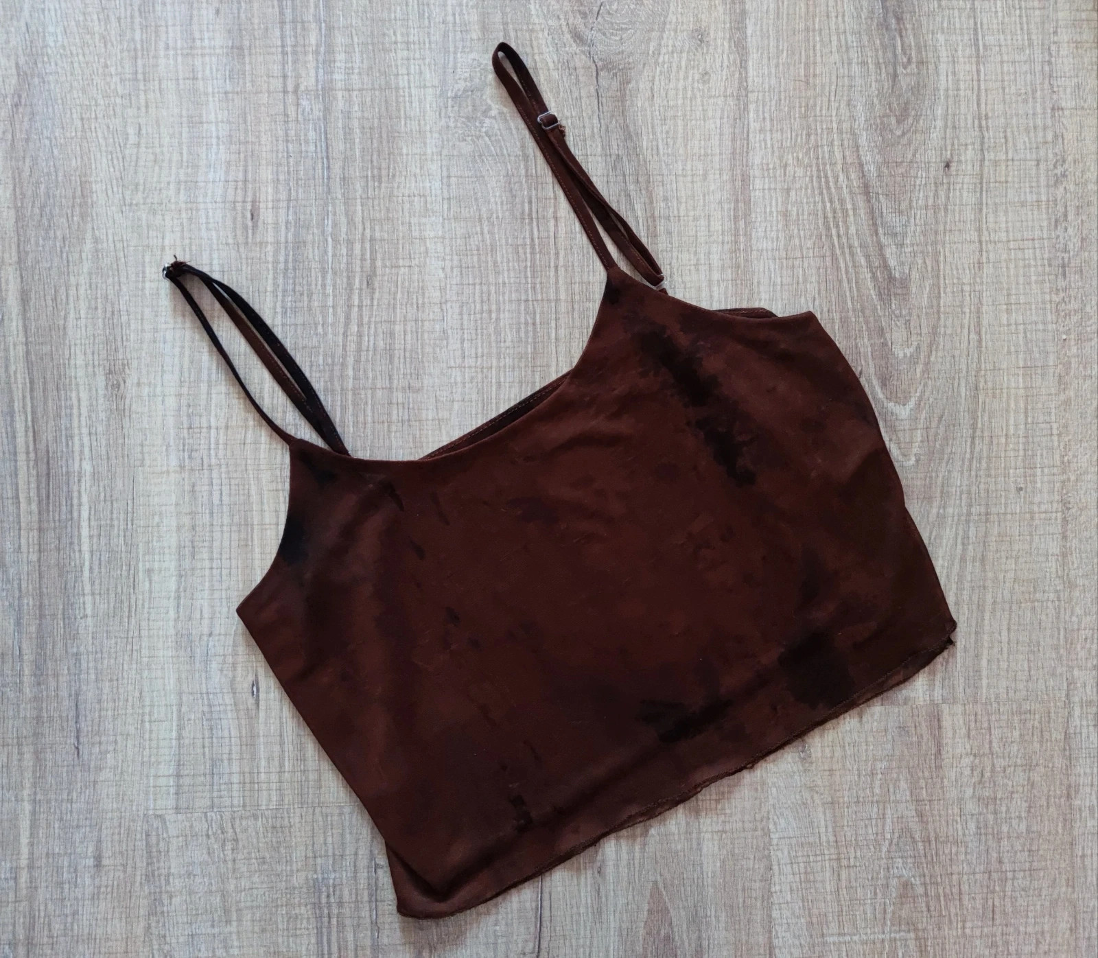 Y2K Zilan 42-es spagetti pántos crop top/haspóló 1