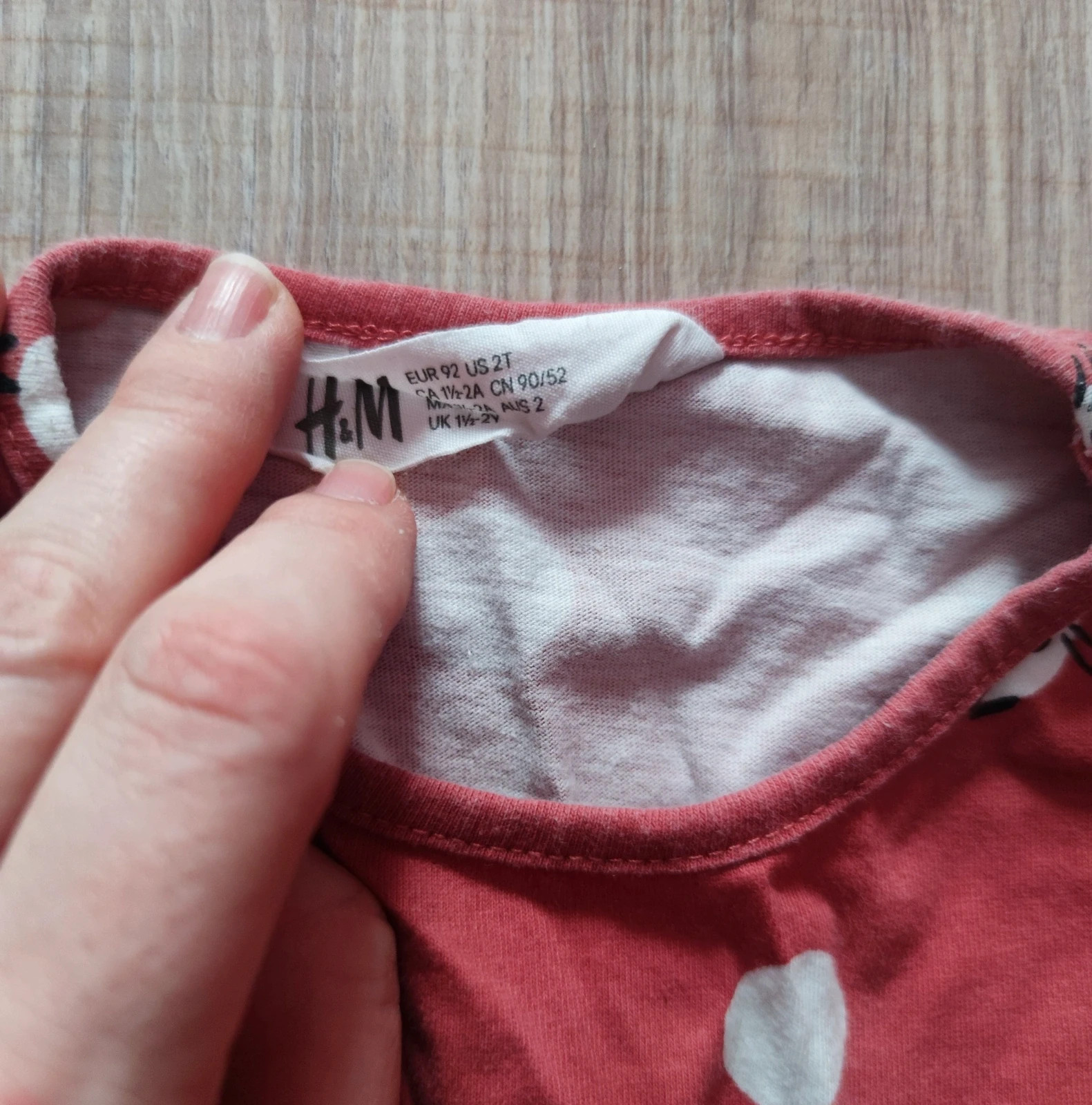 H&M 92-es rövidujjú cicás ruha 3