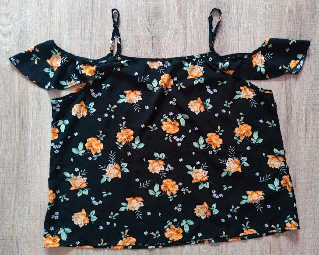 Újszerű Shein Curve 2XL pántos nyári felső 3