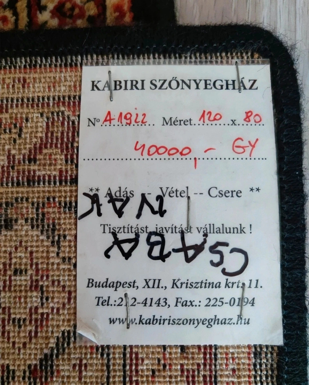 Gyönyörű klasszikus 120*80 szőnyeg 3