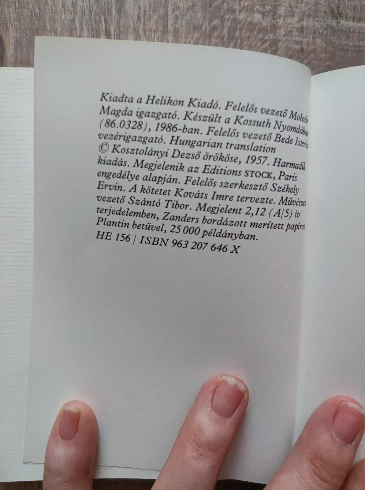 Ritkaság! Paul Géraldy: Te meg én (Kosztolányi válogatott fordítása, 1957) 3