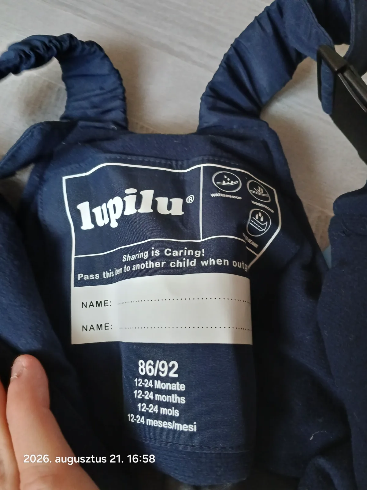 💙 Kisfiú új cimkés sínadrág 86/92es 💙 3