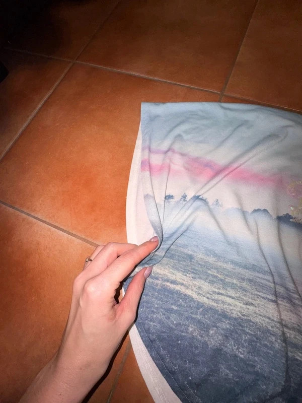 H&M Arizona feliratos, flitteres lány póló – 146/152 3