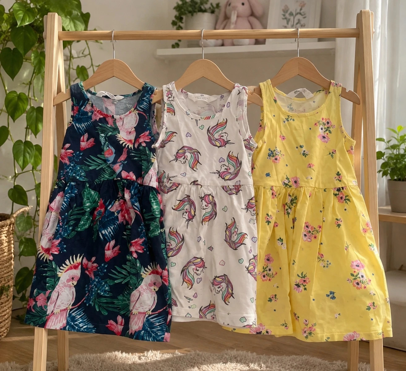 H&M kislány ruha csomag 98/104 – 3–4 év – 4 db 1