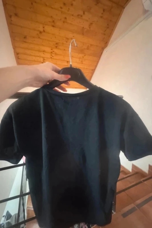 Fekete szíves kislány póló szett (11-12 év) 3