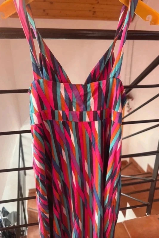 Warehouse M/40 színes mintás nyári ruha 🌈 3