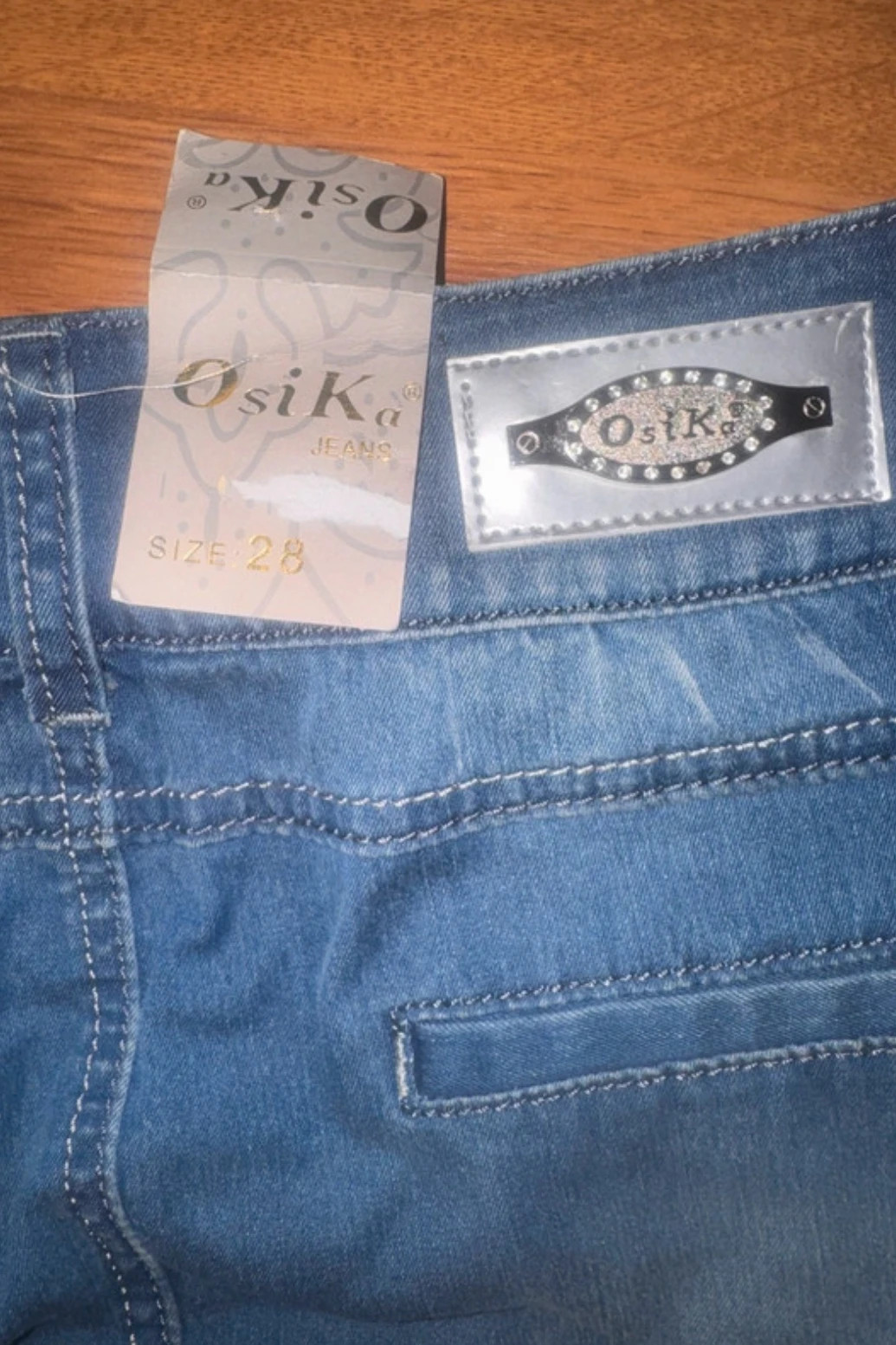Osika Jeans farmer miniszoknya – új, címkés – 28/S 4