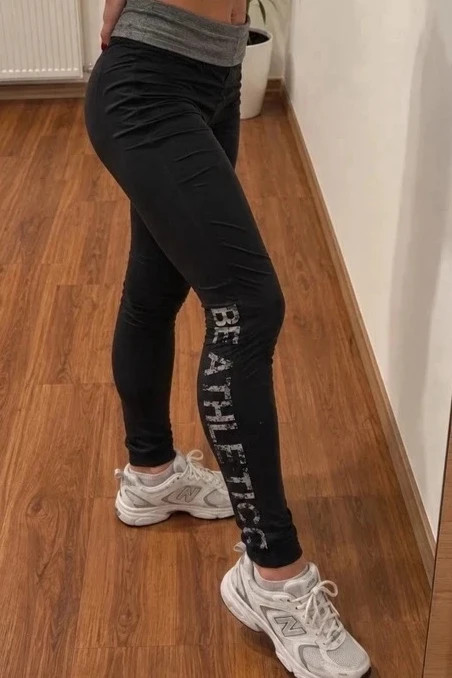 Ergee fekete-szürke leggings – M-es 2