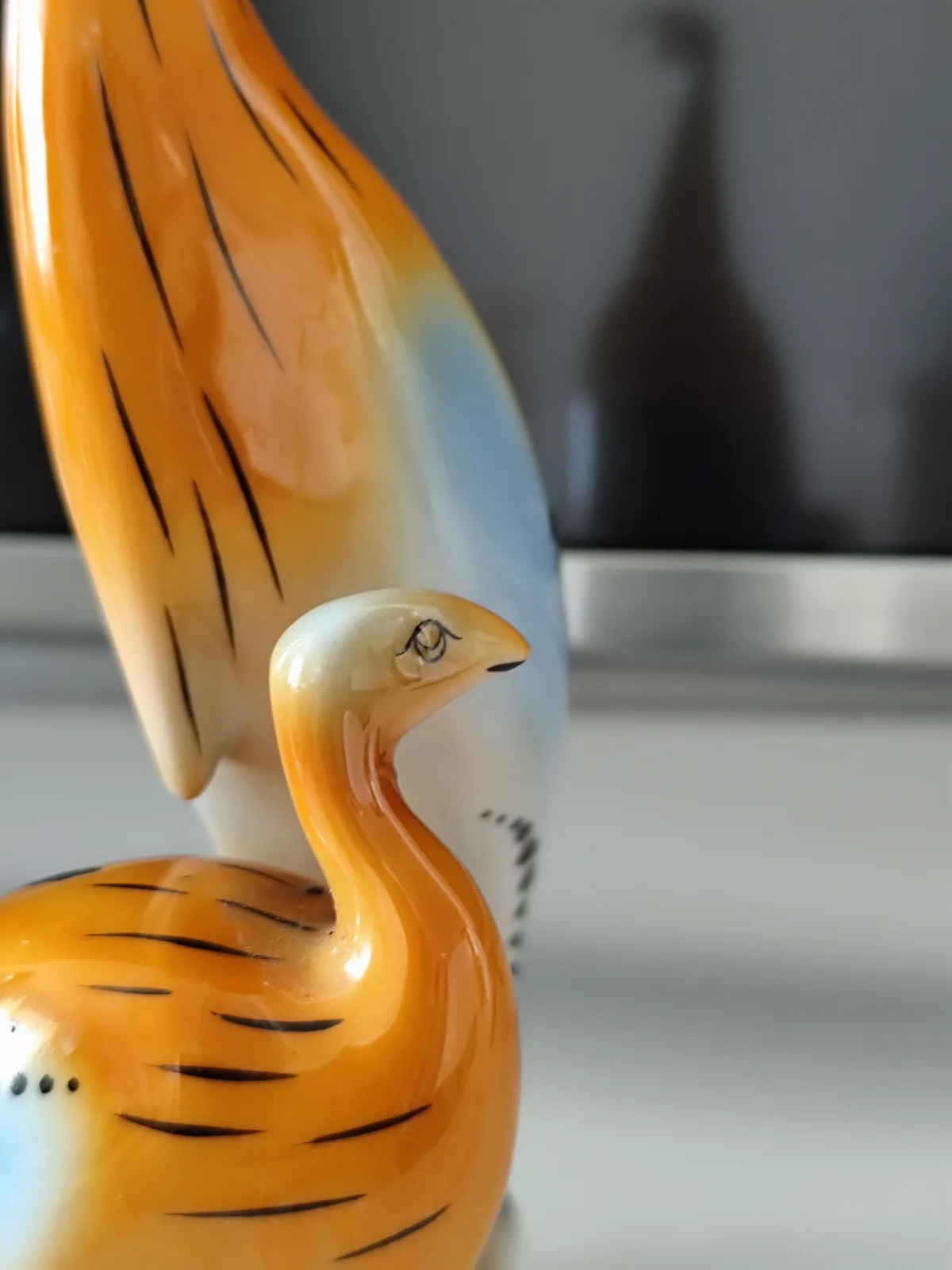 Hollóházi porcelán túzok pár 2