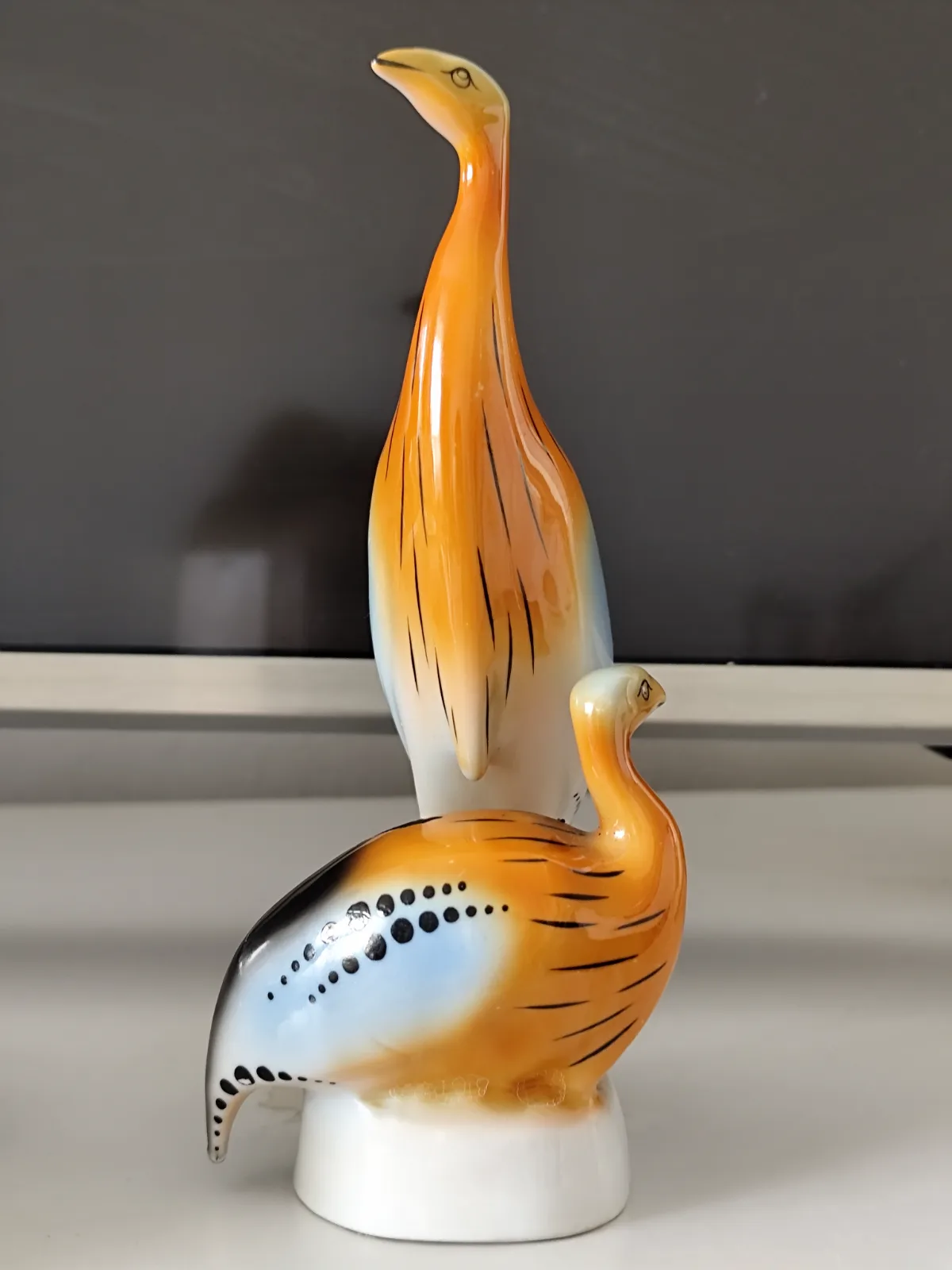 Hollóházi porcelán túzok pár 4