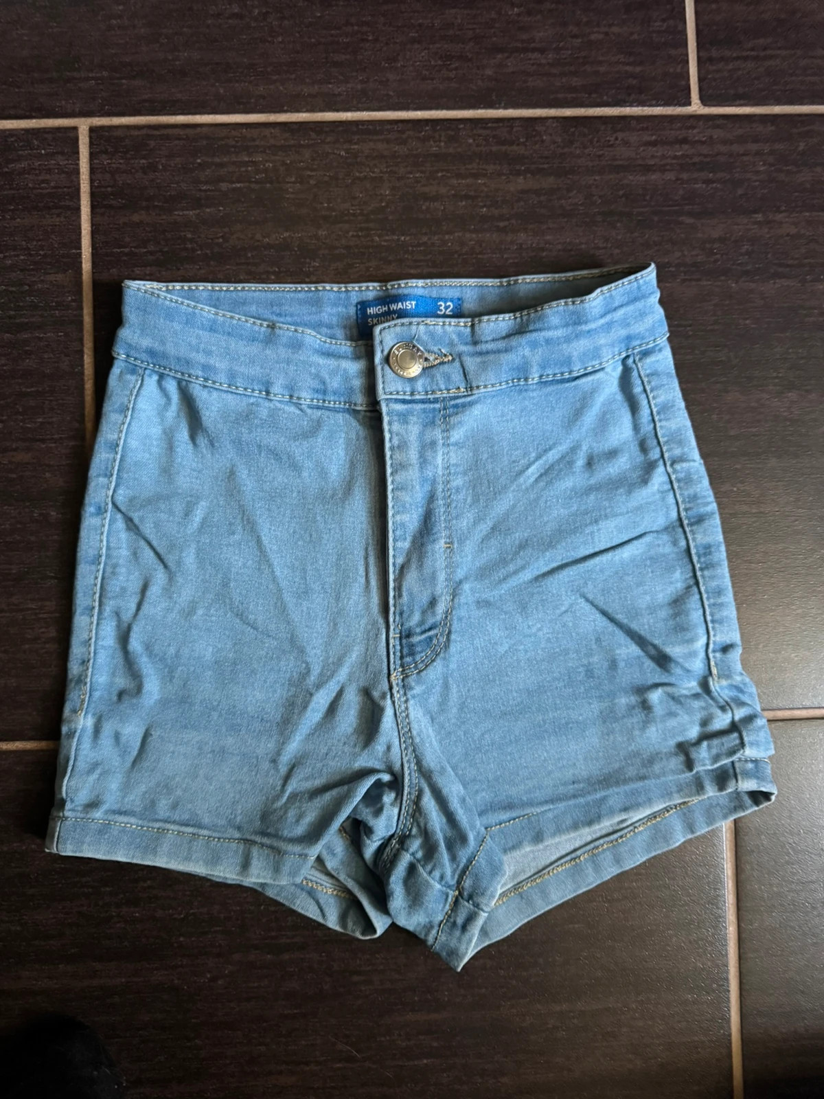 High-waist Farmer rövidnadrág 2
