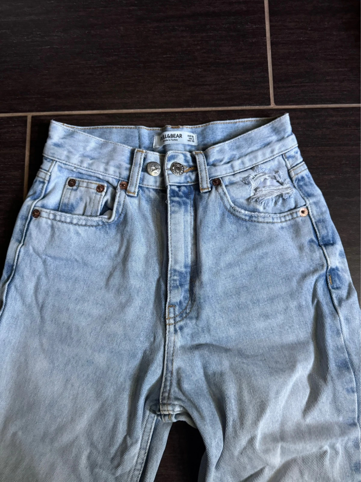 High-waist farmernadrág 1