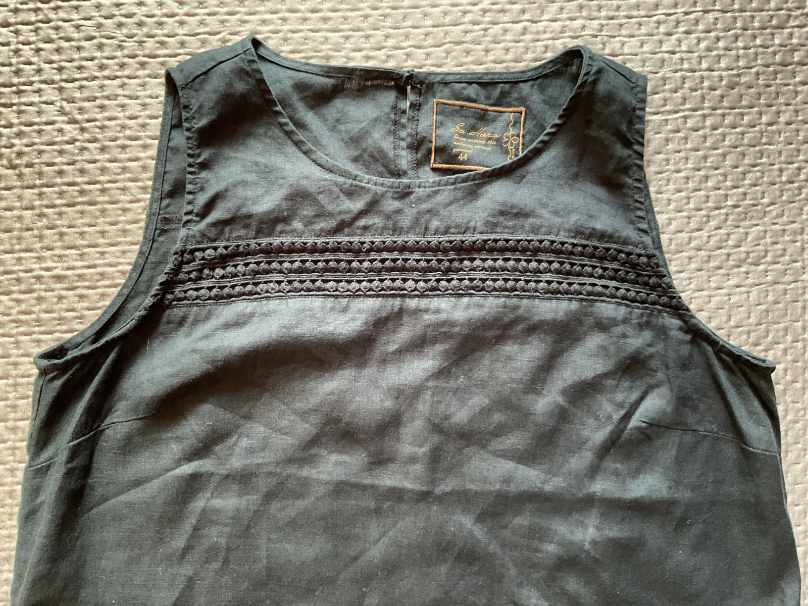100% Len ruha 44-XL 3