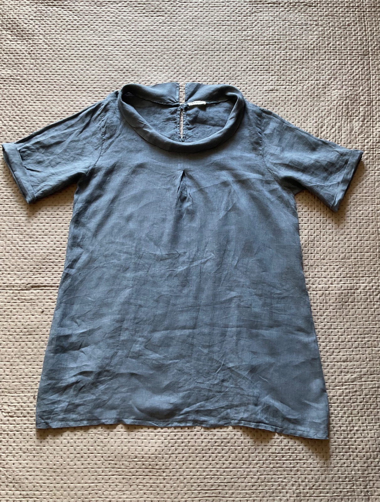 100% Len ruha, tunika 46-XL 4