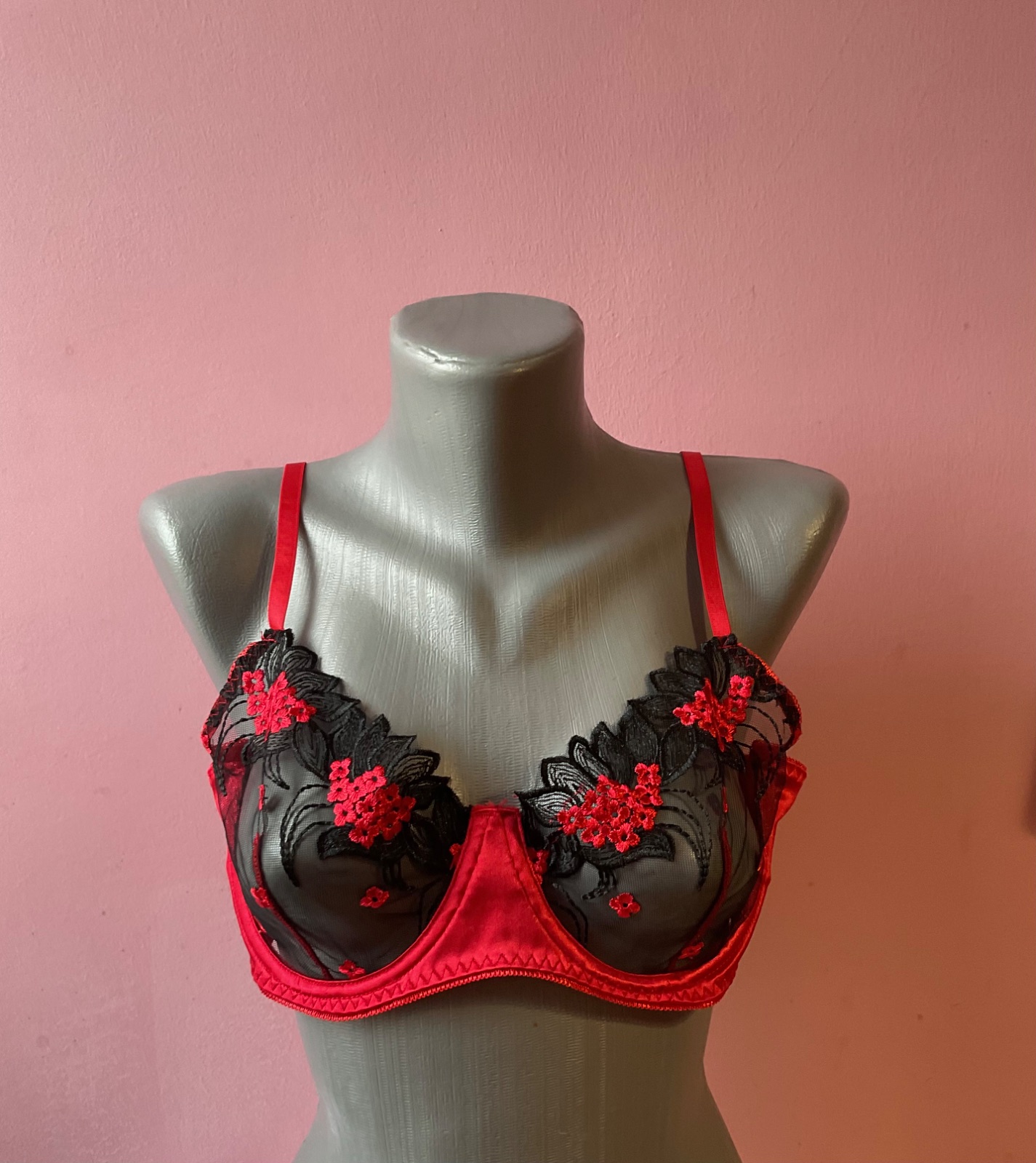 Csipke melltartó 90/B 90/C XL 2