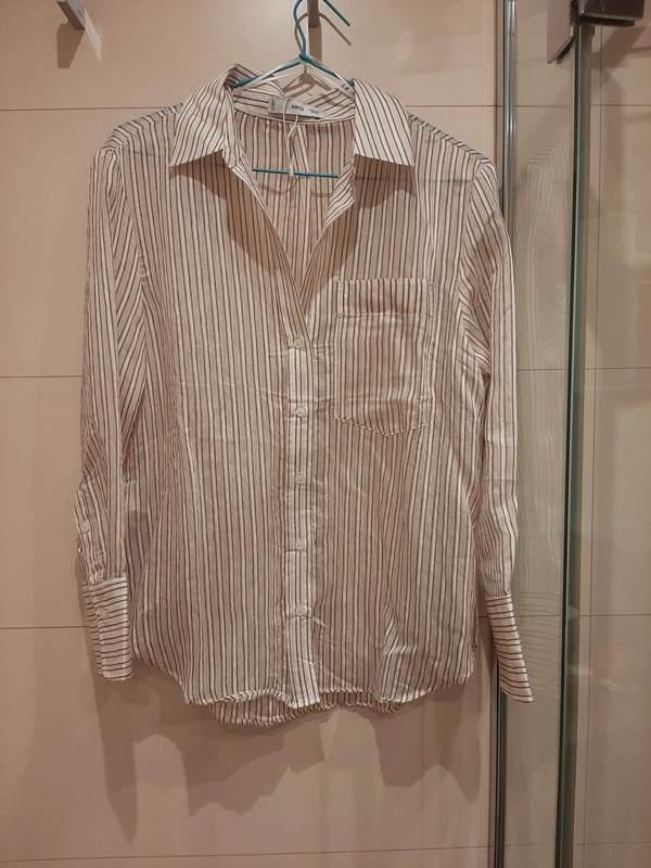Camisa de rayas de Mango 1