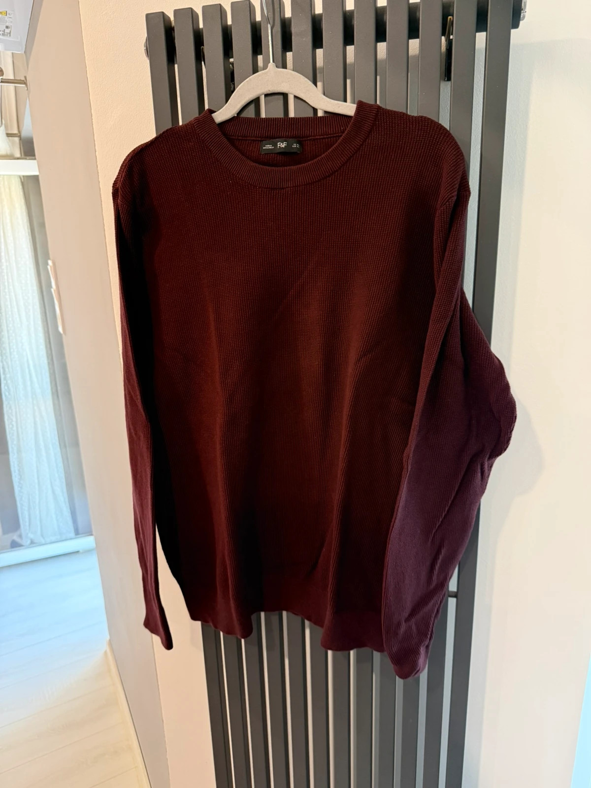 F&F bordó kötött pulóver - XL méret 1