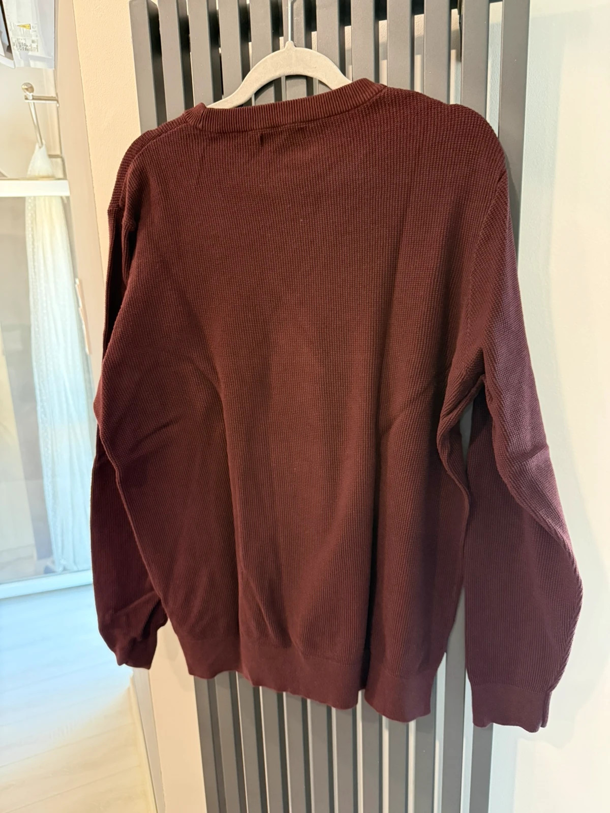 F&F bordó kötött pulóver - XL méret 3