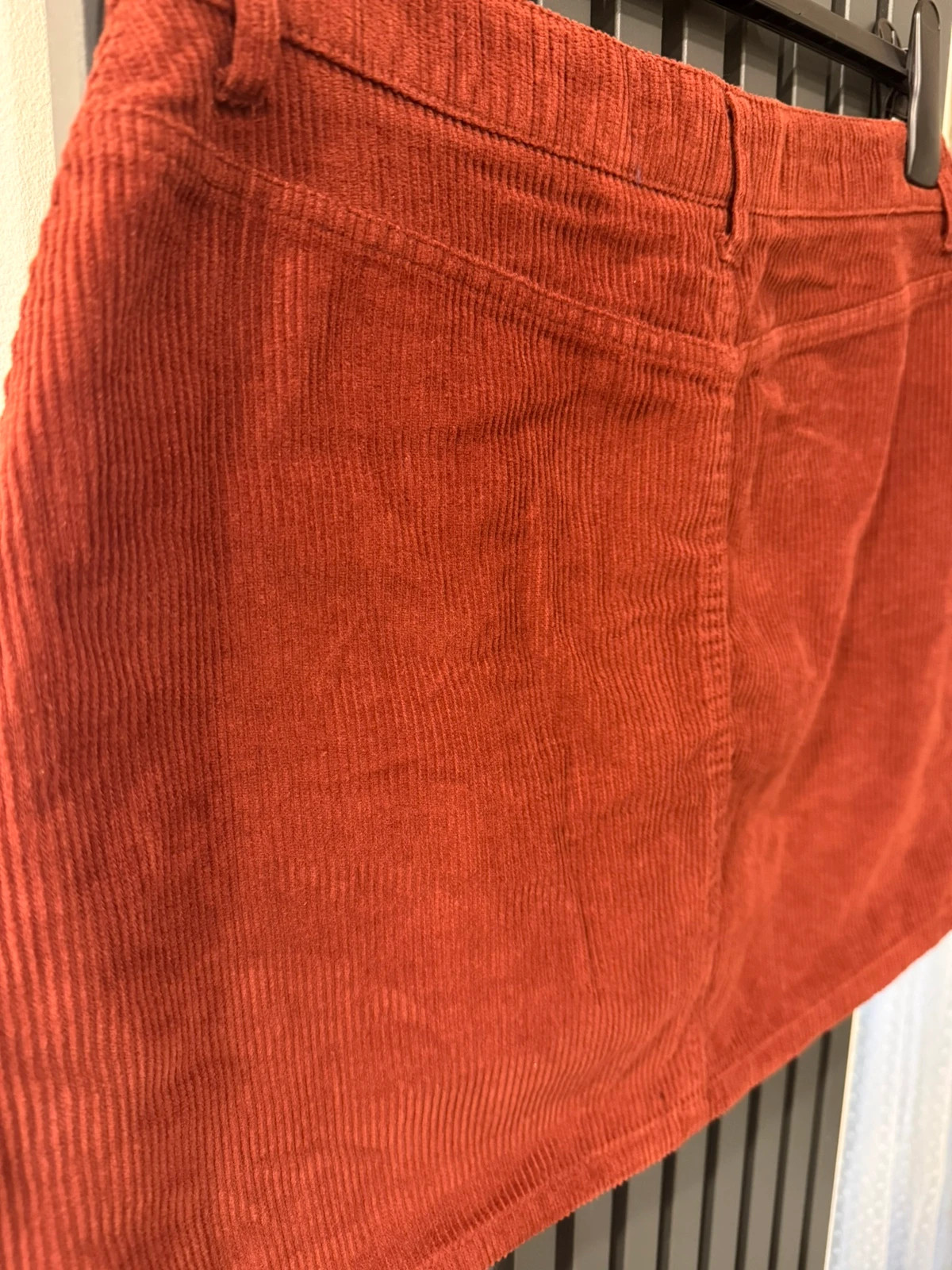 Topshop kordbársony miniszoknya 4