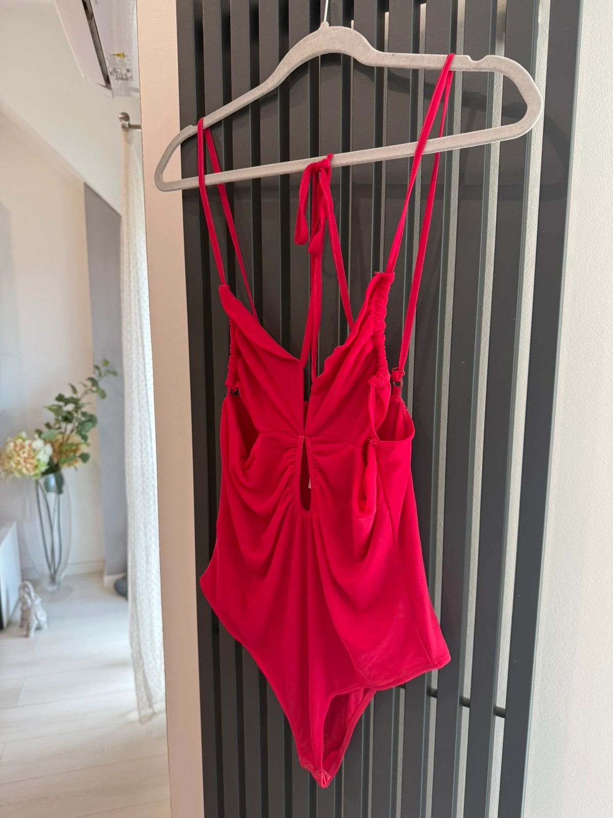 Reserved élénk pink hálós body - M méret 1