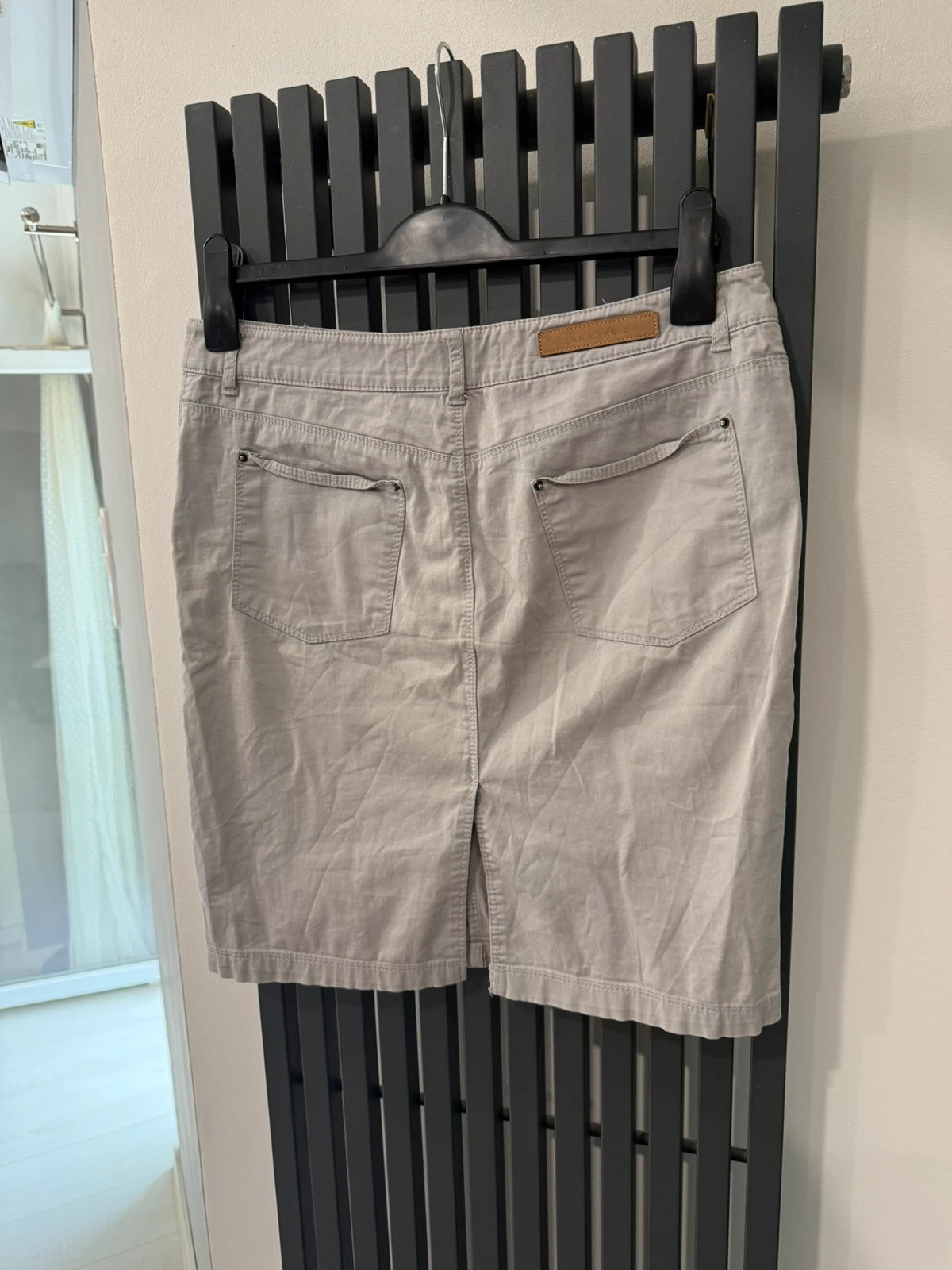 Zara Basic szürke szoknya – M-es méret 2