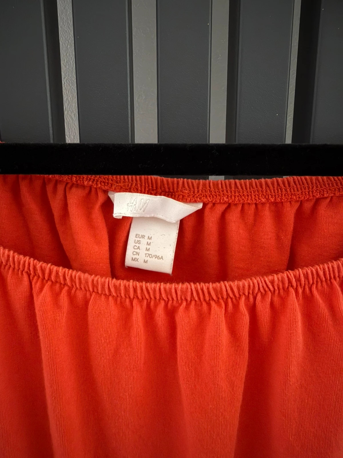H&M hímzett off-the-shoulder (vállnélküli) felső - M méret 3