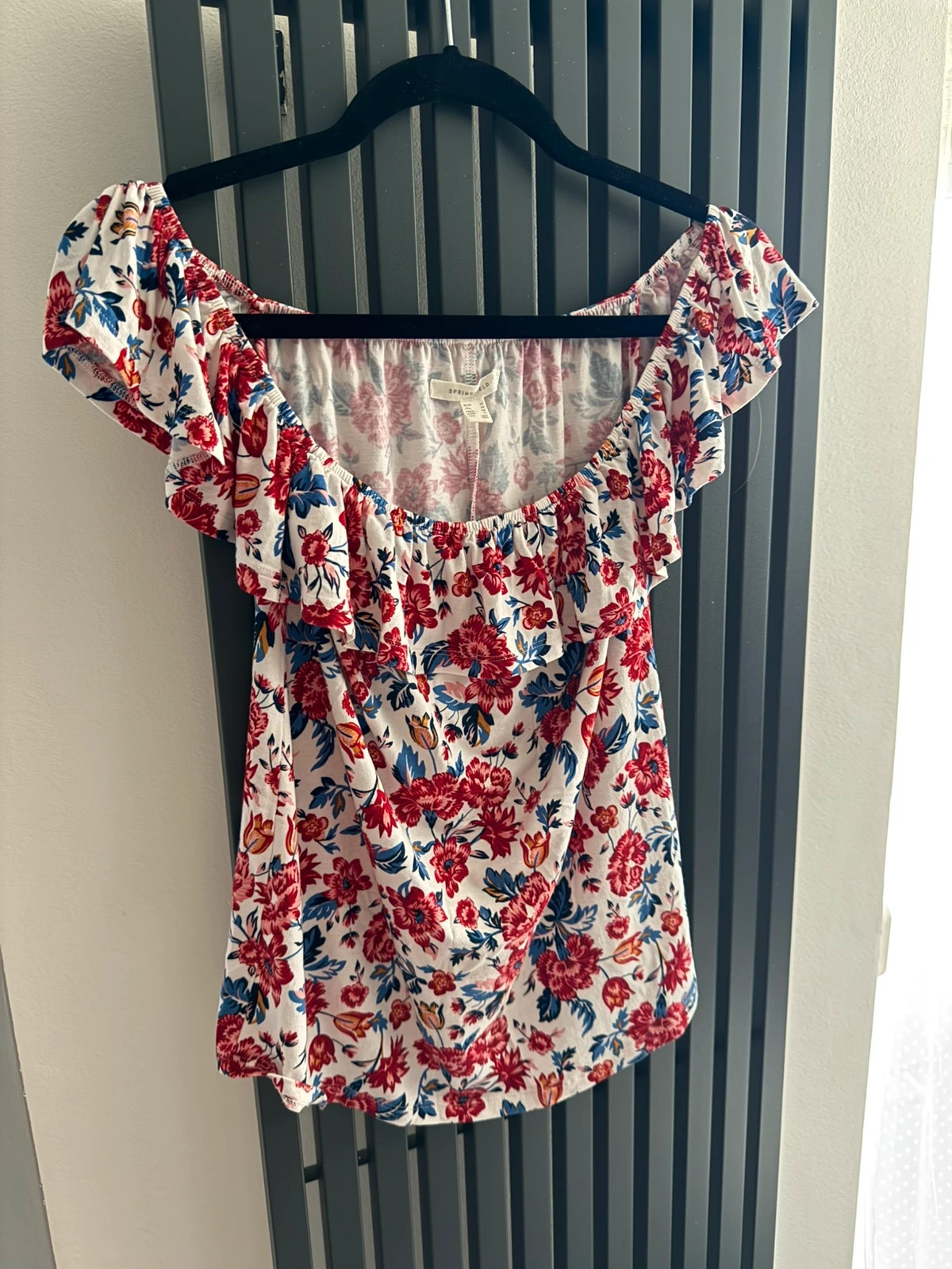 Springfield női virágos (off-shoulder) felső - M méret 2