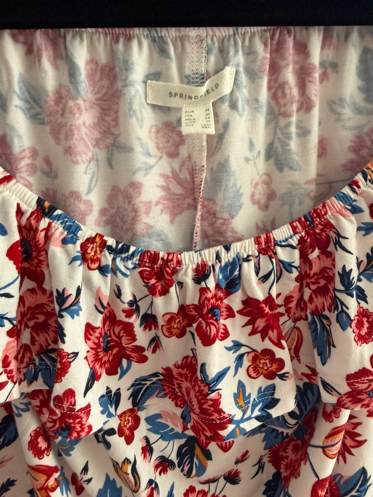 Springfield női virágos (off-shoulder) felső - M méret 3