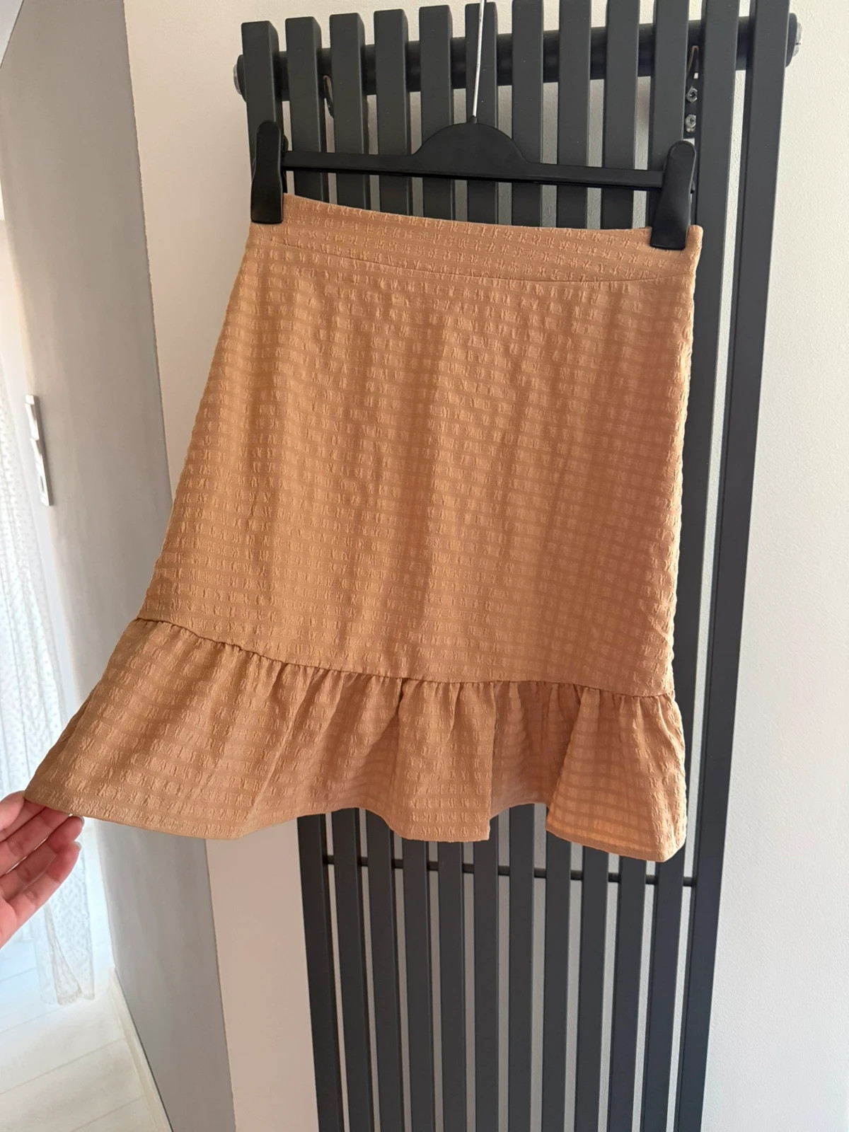 Sistie Camel Seersucker szoknya - M méret 3