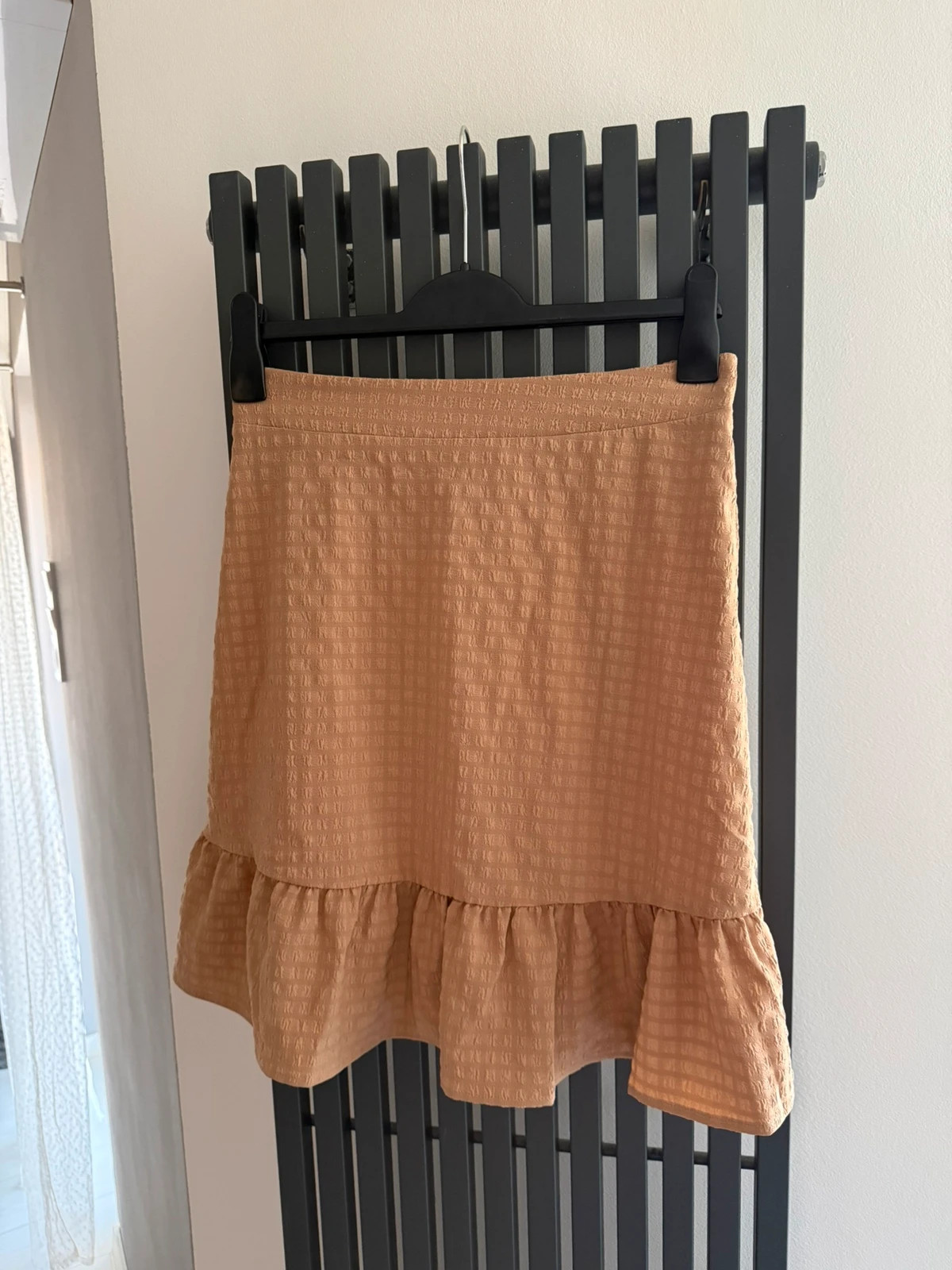 Sistie Camel Seersucker szoknya - M méret 2