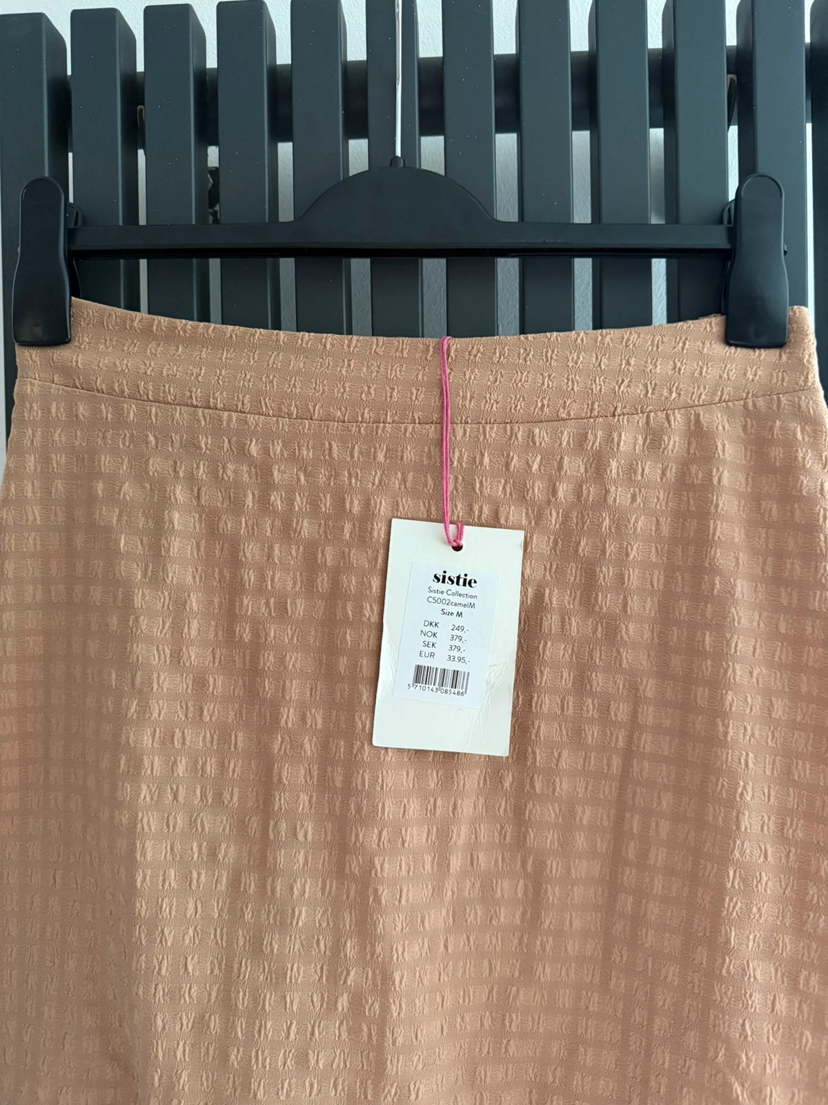 Sistie Camel Seersucker szoknya - M méret 4