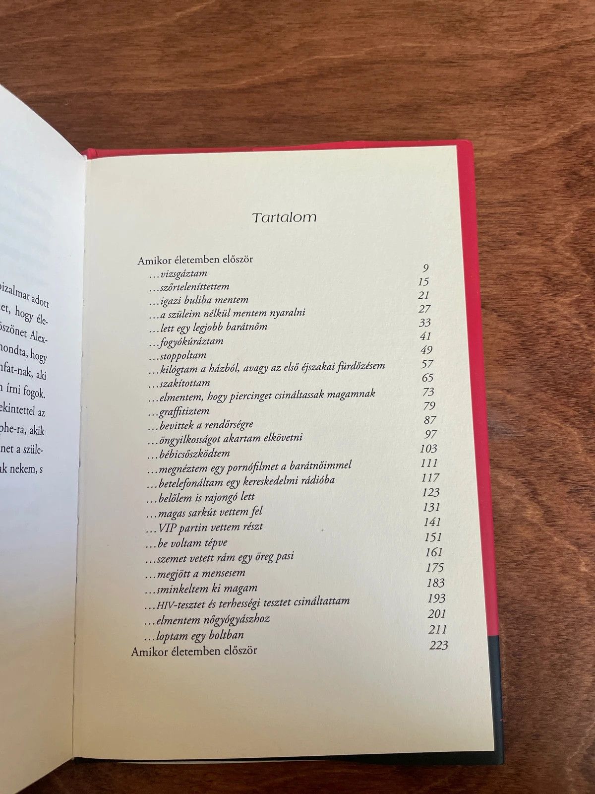 Amikor életemben először könyv 4