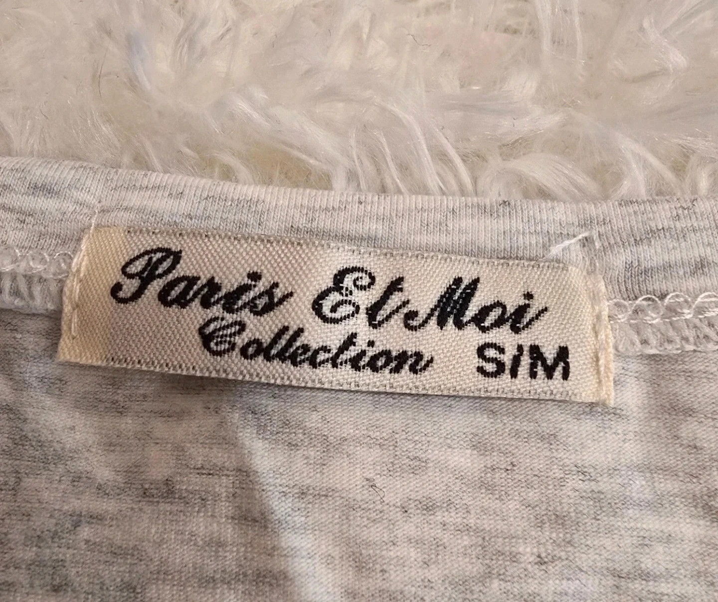 Paris et Moi különleges női póló / felső S/M Új címkés 4