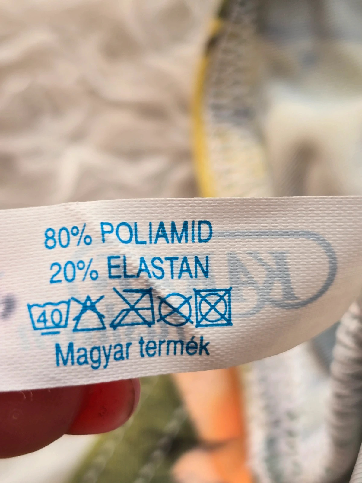 Gyönyörű trópusi mintás kétrészes bikini / fürdőruha szett XS méret Új sosem viselt 3