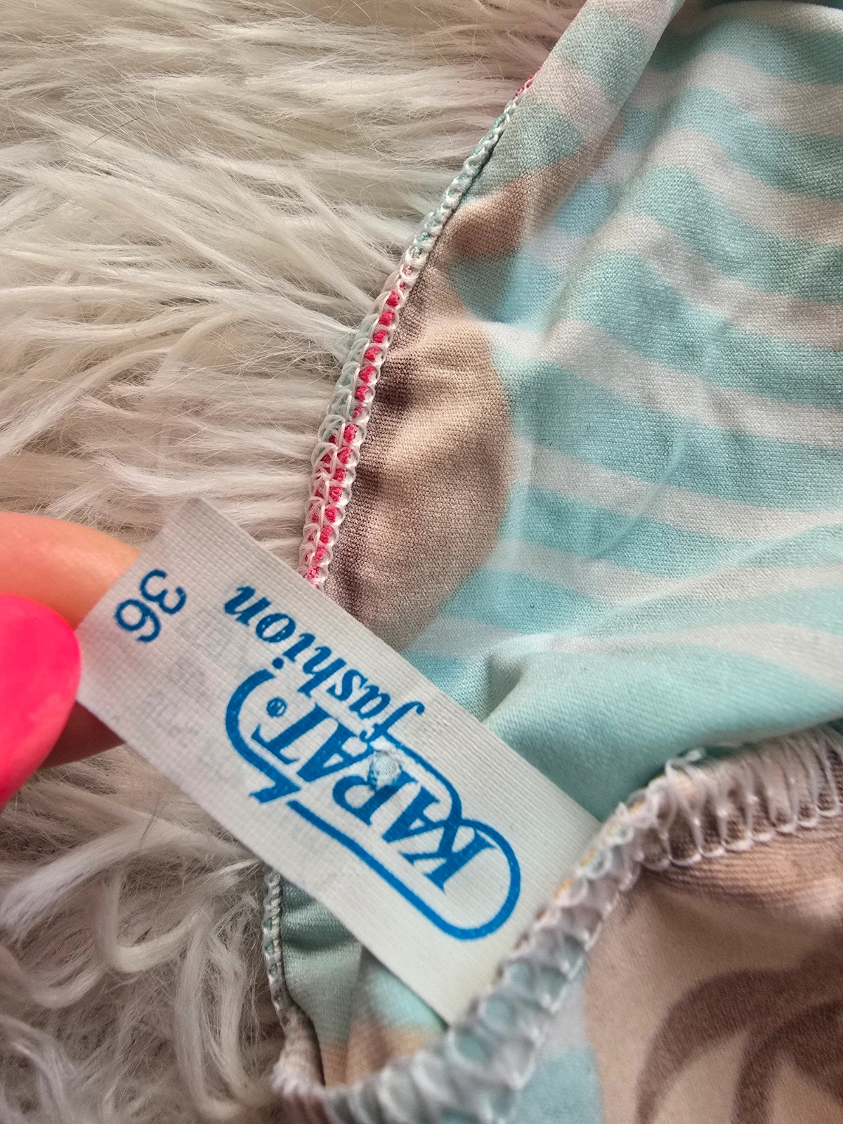 Új, virágmintás Karat Fashion bikini szett / kétrészes fürdőruha! S méretű 2
