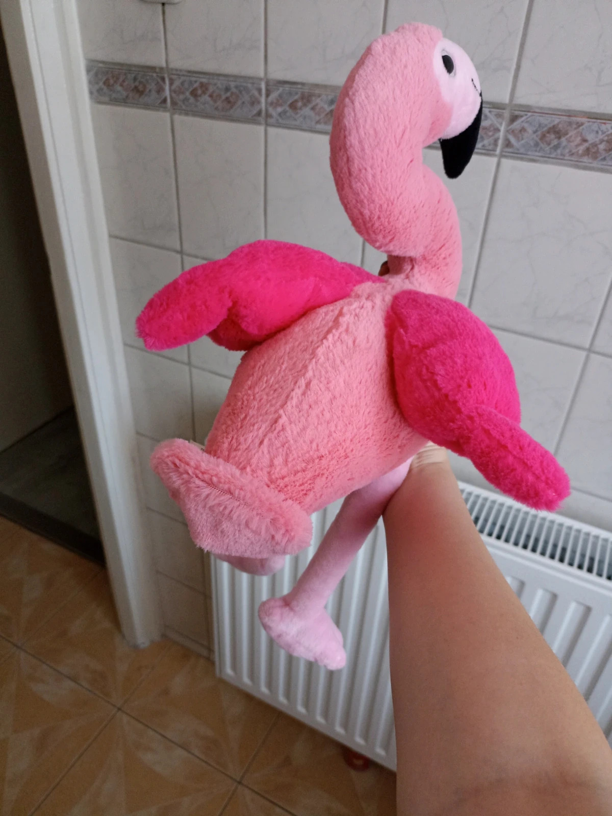 Flamingó plüss 3