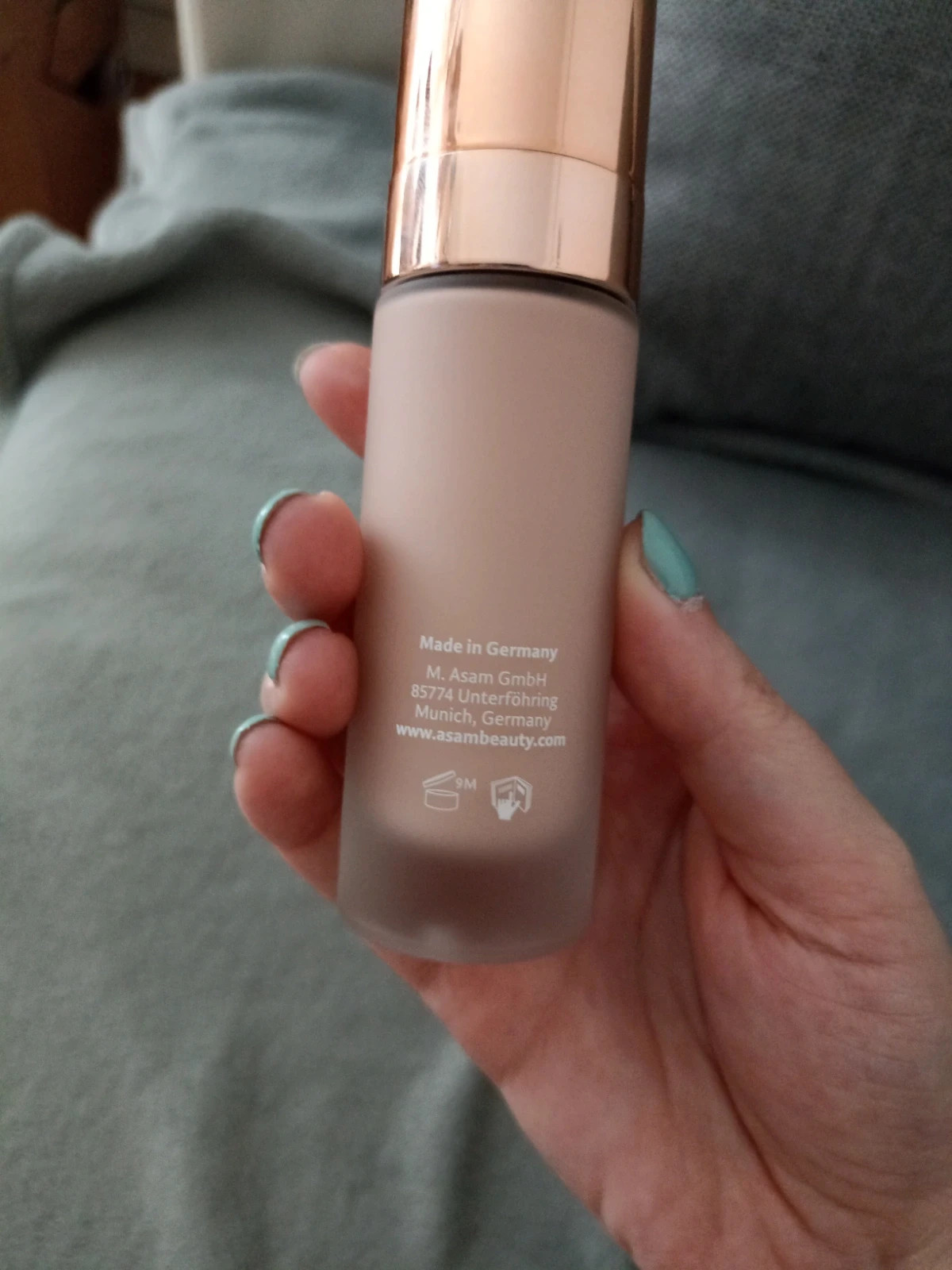 M. Asam Magic Finish Supercharge Serum Foundation. 2