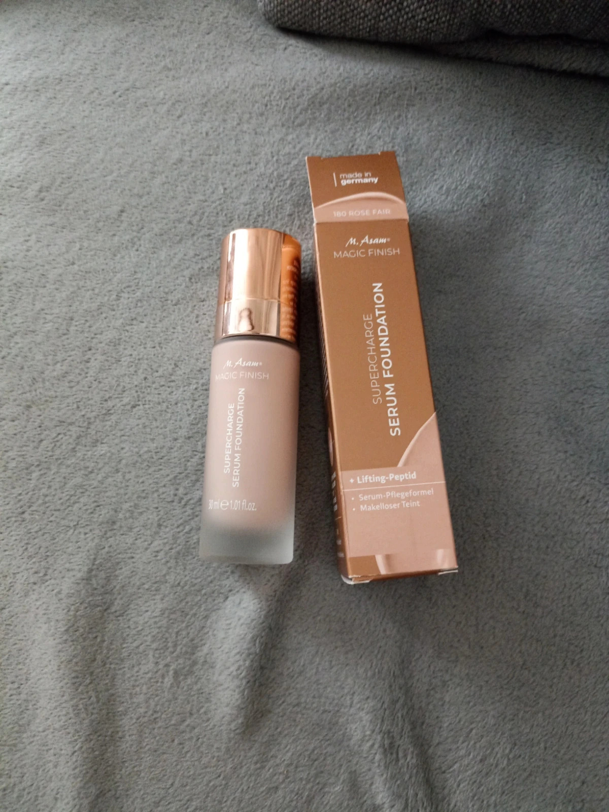 M. Asam Magic Finish Supercharge Serum Foundation. 1