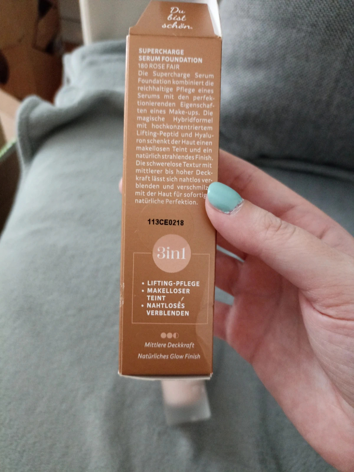 M. Asam Magic Finish Supercharge Serum Foundation. 4