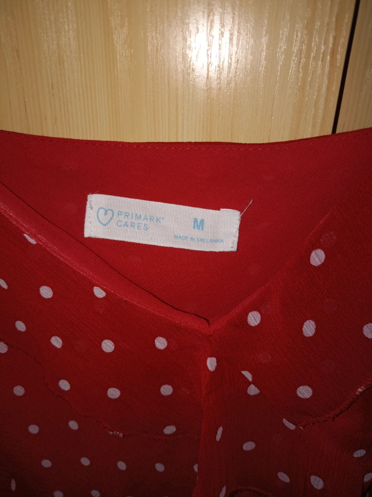 Primark pöttyös nyári felső 2