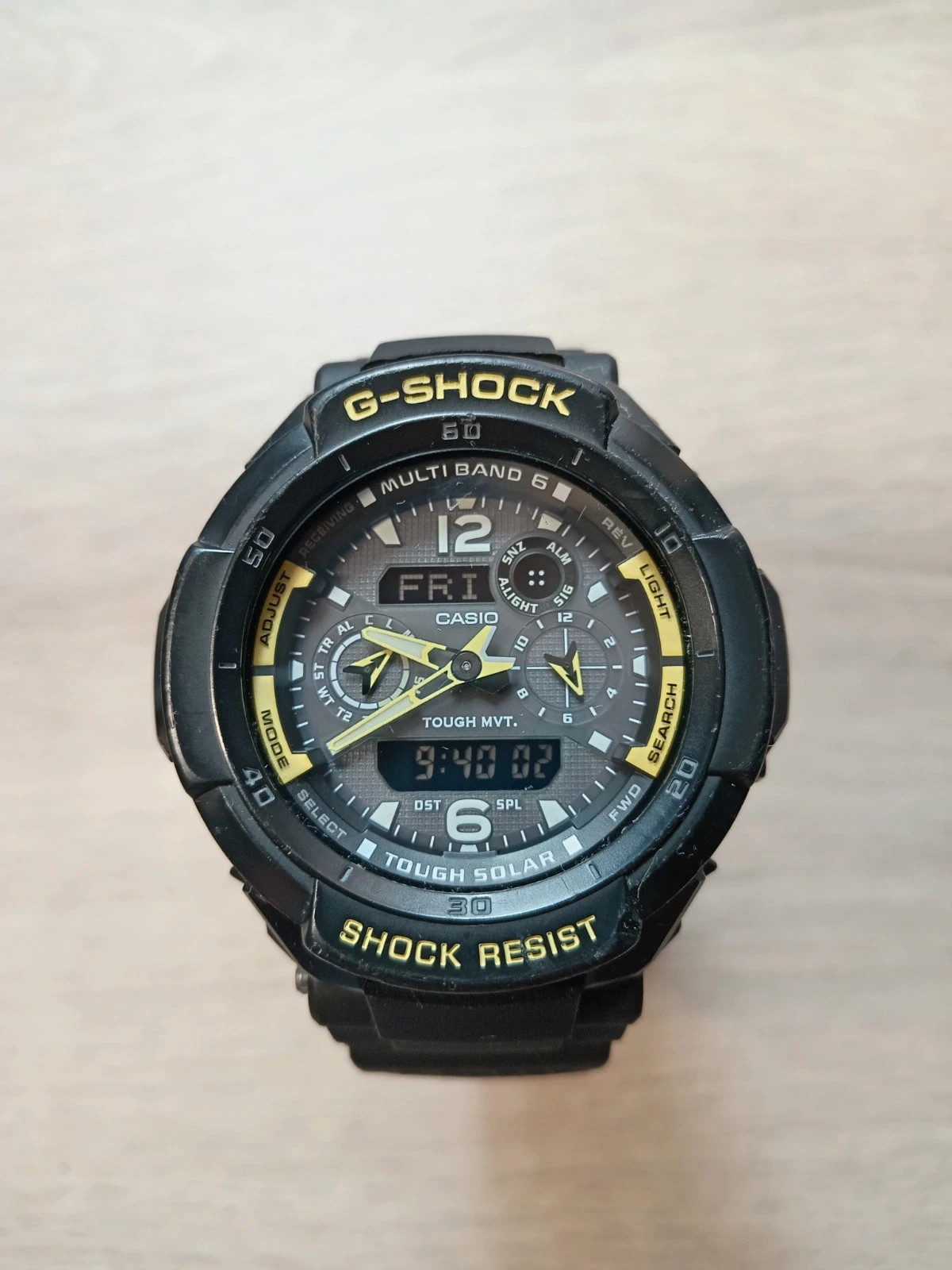 Casio G-shock GW 3500B-1A 2
