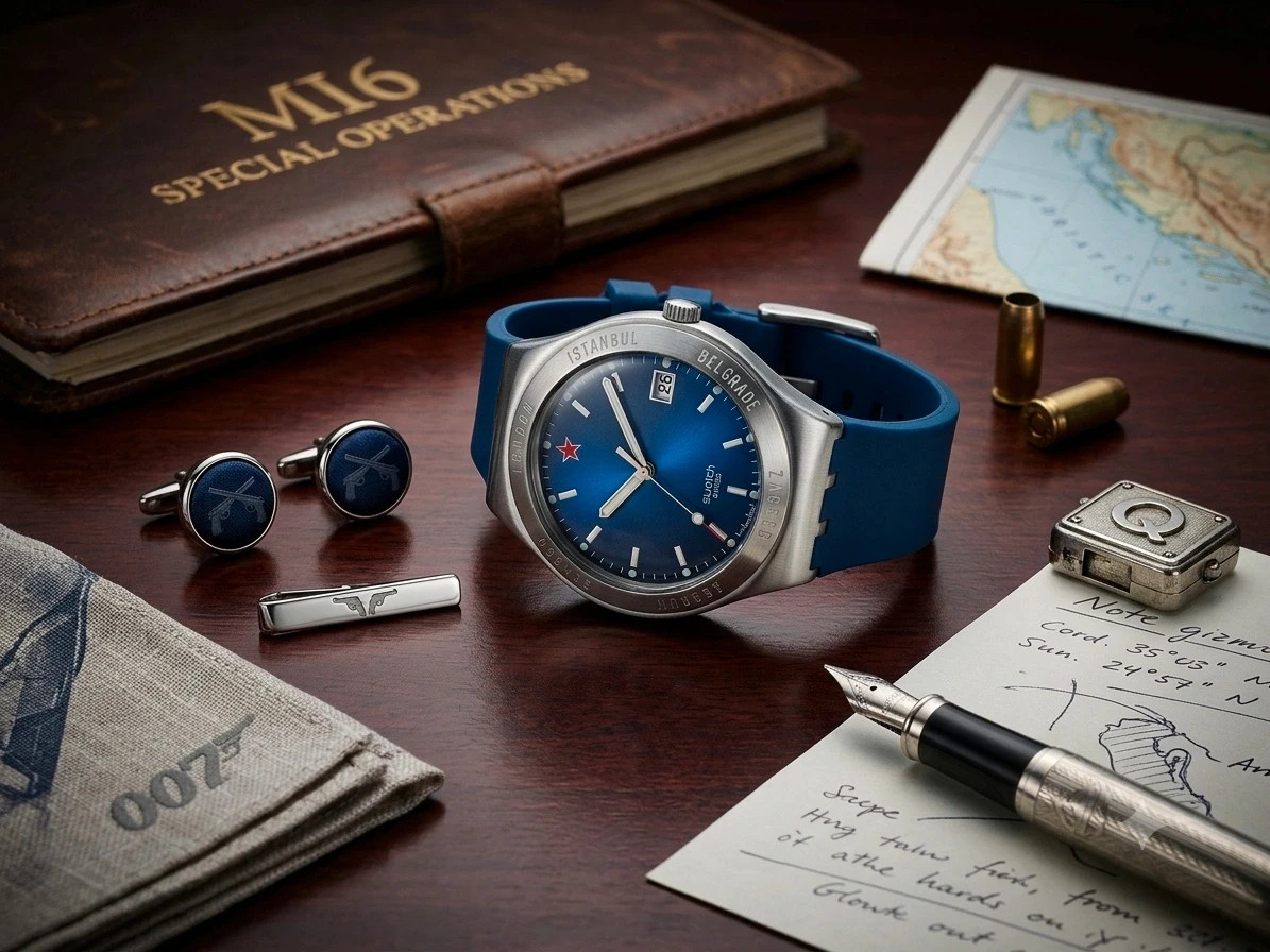 Swatch Irony Big "From Russia With Love" YGS423 1