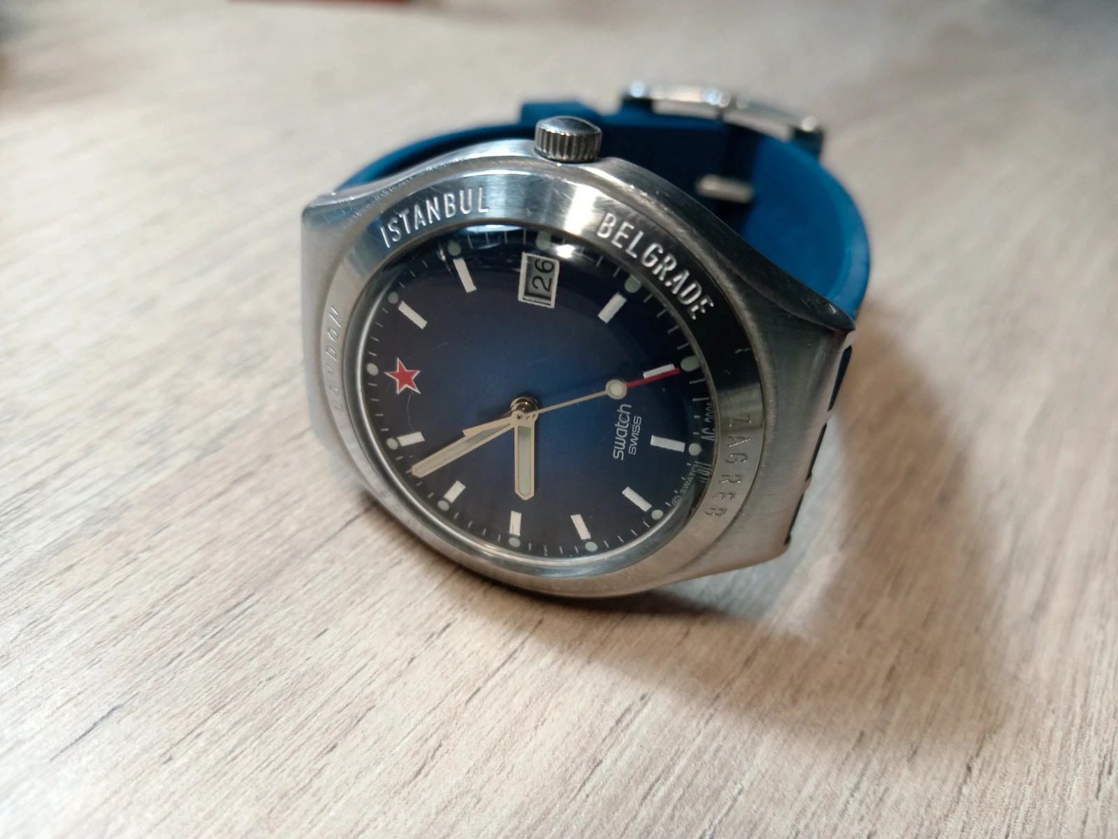 Swatch Irony Big "From Russia With Love" YGS423 3