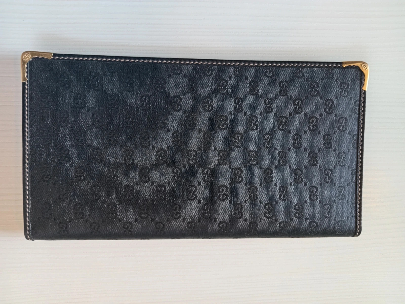 Eredeti Vintage Gucci Bőr Pénztárca 1