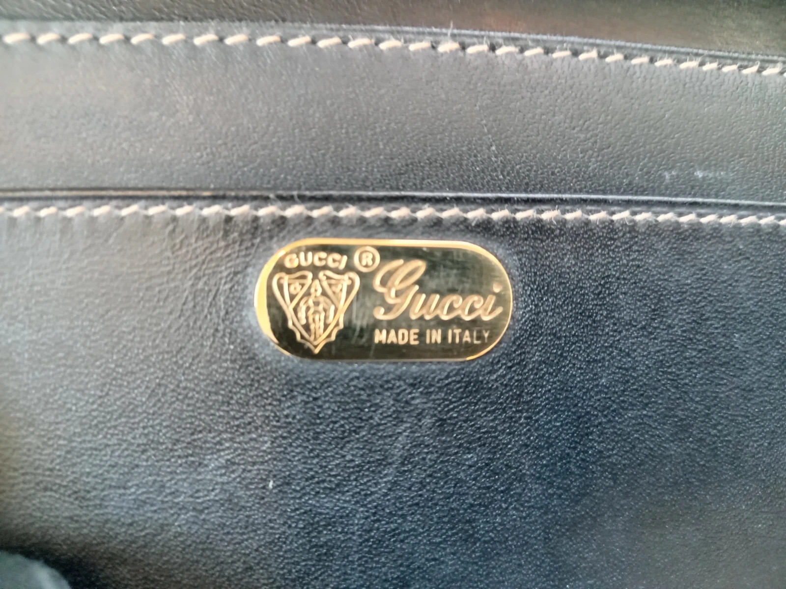 Eredeti Vintage Gucci Bőr Pénztárca 4